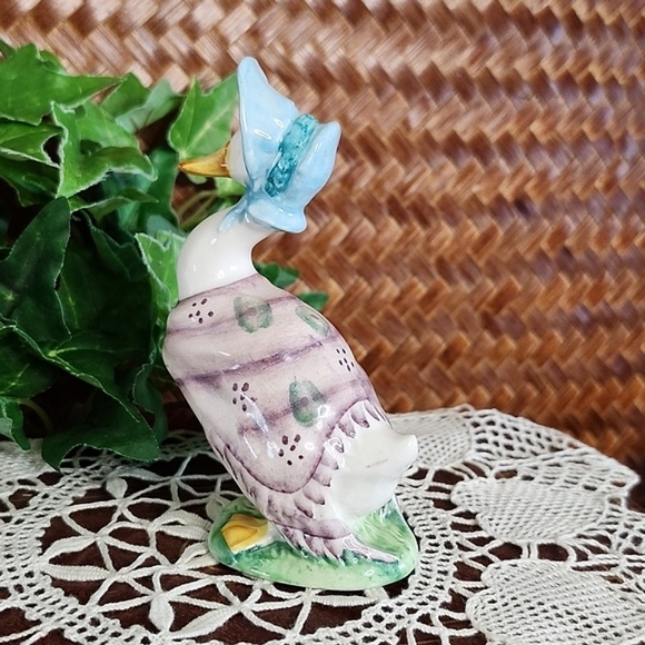 👉*VINTAGE* BESWICK BEATRIX POTTER JEMIMA PUDDLEDUCK FIGURE 1948 ~EXCELLENT COND - Picture 5 of 7